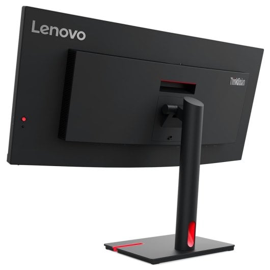 Monitor Lenovo ThinkVision T34w-30, WQHD de 34", Curvo 1500R, HDMI, DisplayPort, USB-C, Adobe 99% sRGB, Pivot