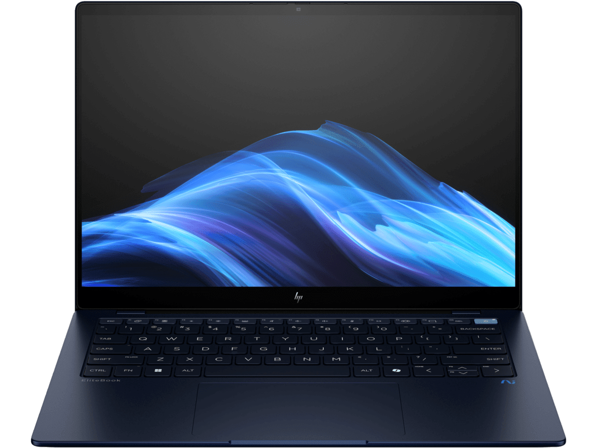 Laptop HP EliteBook Ultra G1q con IA, Snapdragon X Elite, RAM 16GB, SSD 1TB, LED 14" 2.2K Táctil, 1,13 Kg, Windows 11 Pro