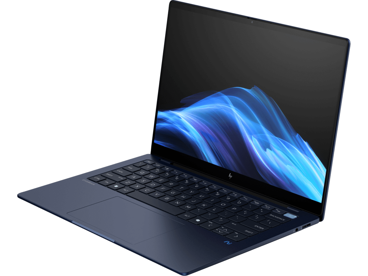 Laptop HP EliteBook Ultra G1q con IA, Snapdragon X Elite, RAM 16GB, SSD 512GB, LED 14" 2.2K Táctil, 1,13 Kg, Windows 11 Pro