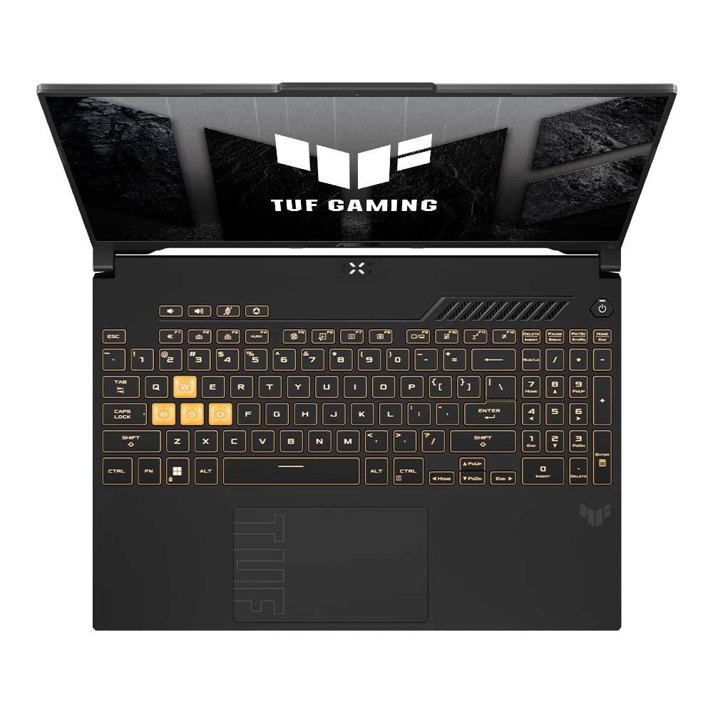 Laptop Asus TUF F16-FX608JM Gaming, Core i7-14650HX Hasta 5.2 GHz, RAM 32 GB, SSD 1TB, 8GB NVIDIA GeForce RTX 5060, 16" WUXGA a 165Hz, Windows 11 Home