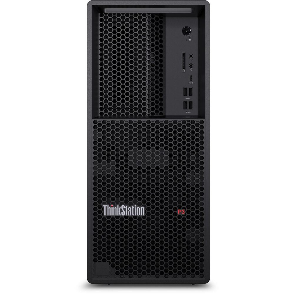 PC Lenovo ThinkStation P3 Tower Workstation, Intel Core i7-14700 Hasta 5.4 GHz, RAM 16GB, SSD 512GB, 12GB NVIDIA Quadro RTX A2000, Windows 11 Pro