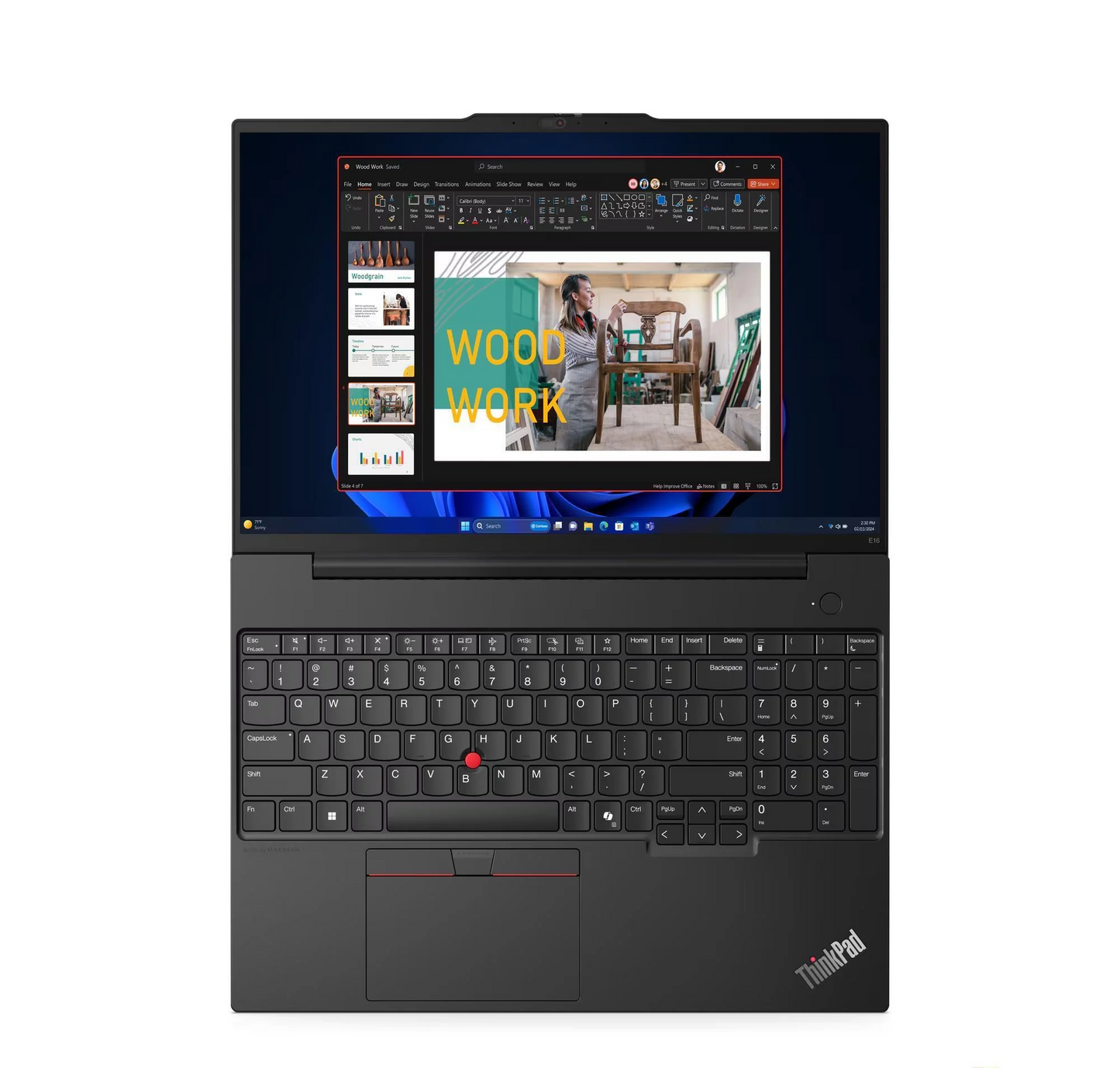 Laptop Lenovo ThinkPad T16 Gen1, Intel Core i7-1270P Hasta 4.8 GHz, RAM 16GB, SSD 512GB, LED 16" WUXGA, Windows 11 Pro