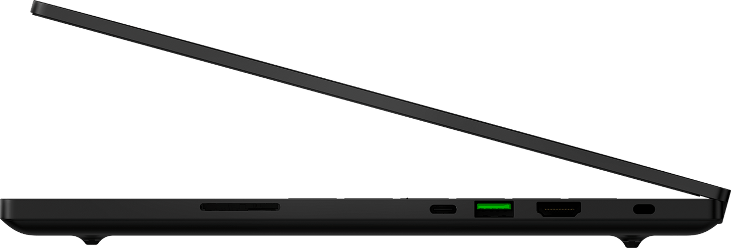Laptop RAZER Blade 15 Gaming Deluxe, Core i7-11800H Hasta 4.6 GHz, RAM 32GB, SSD 1TB, Video 6GB NVIDIA GeForce RTX 3060, LED 15.6" 2K a 240 Hz, 100% Black Aluminum, Windows 11 Home