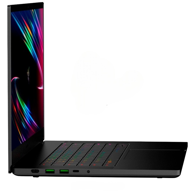 Laptop RAZER Blade 15 Gaming Deluxe, Core i7-10875H Hasta 5.0 GHz, RAM 32GB, SSD 1TB, Video 8GB NVIDIA GeForce RTX 2070 Super, LED 15.6" Full HD a 300 Hz, 100% Black Aluminum, Windows 11 Home