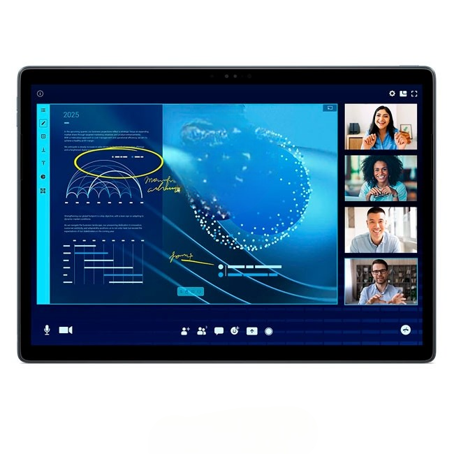 Combo-Tablet Dell Latitude 7350, 2-en-1 Desmontable, Intel Core Ultra 5 134U Hasta 4.4 GHz, RAM 16GB, 512GB SSD, Pantalla 3K Touch 13.3", W11Pro + Teclado de Viajes