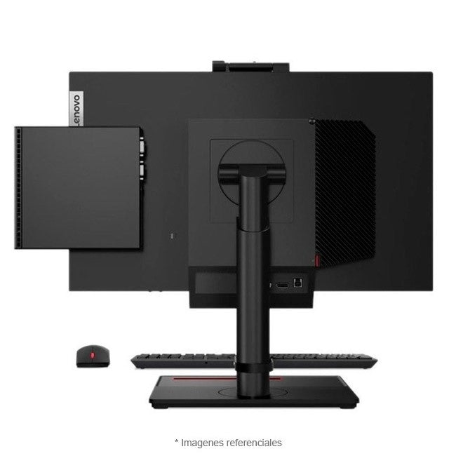 PC Lenovo ThinkCentre M70q Tiny Gen 3, Core i5-12400T Hasta 4.2 GHz, RAM 16GB, SSD 512GB, Wi-Fi, Peso 1.3 Kg, Windows 11 Pro
