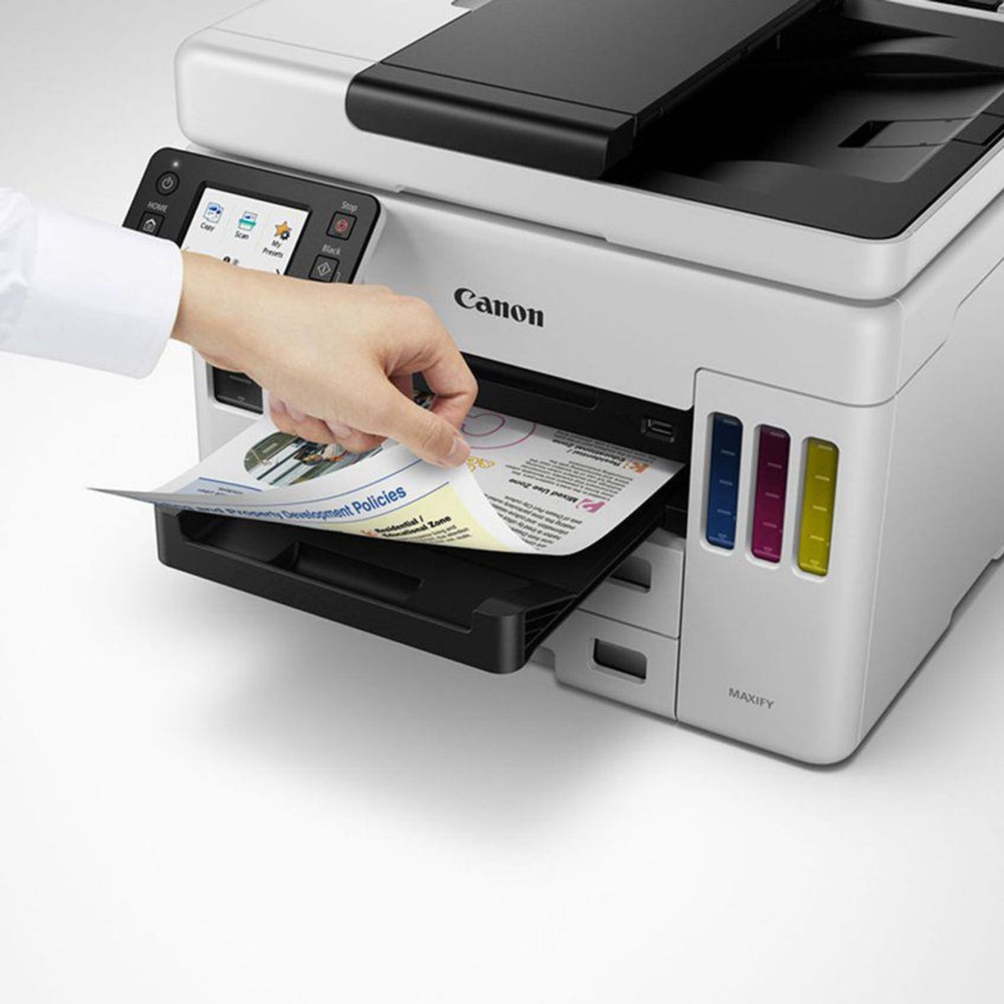Impresora Canon MAXIFY GX7010 Wi-Fi Multifuncional con escaneo Duplex y panel táctil