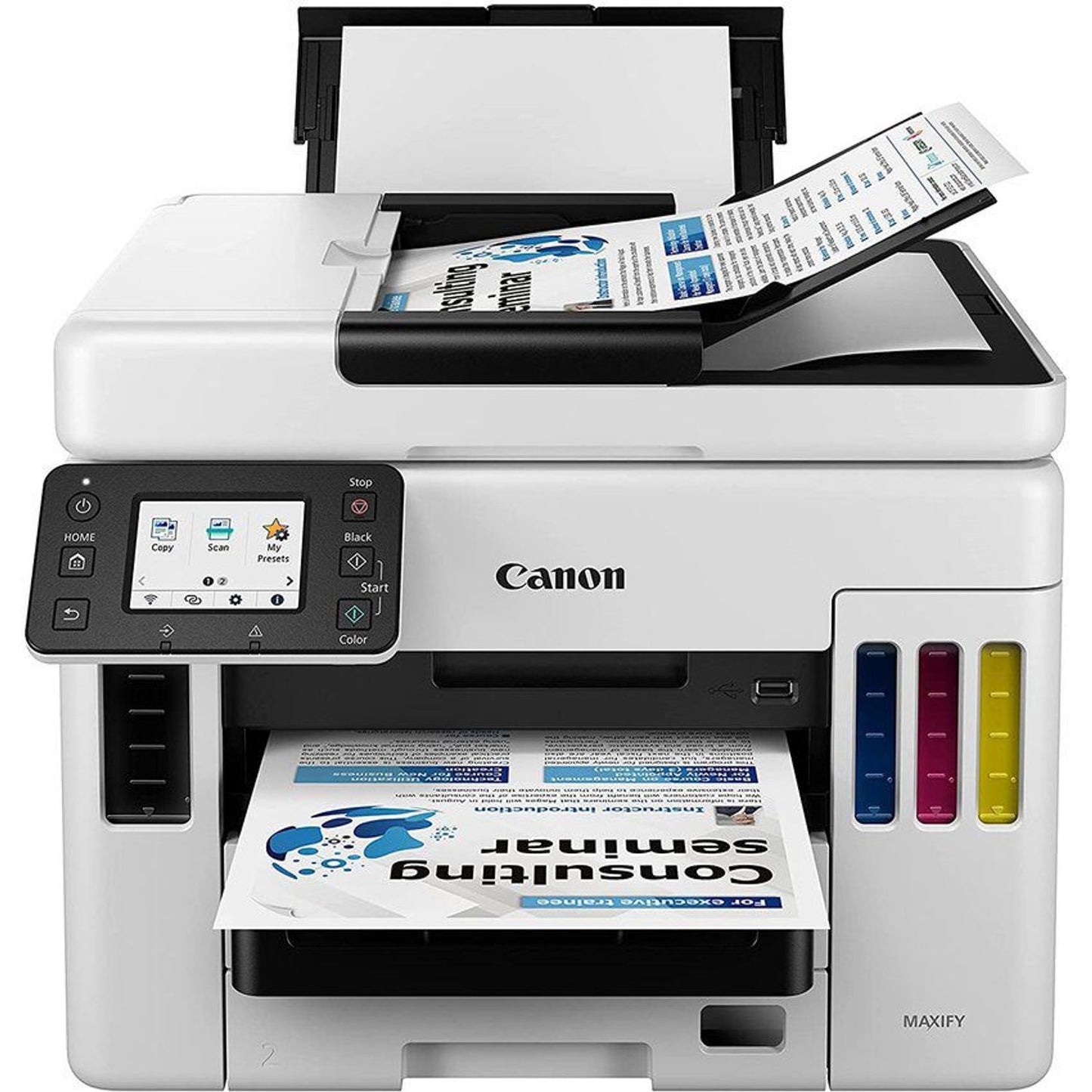 Impresora Canon MAXIFY GX7010 Wi-Fi Multifuncional con escaneo Duplex y panel táctil