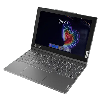 Laptop Lenovo ThinkBook Plus IRU Gen 4 (Pantalla Dual Touch), Core i5-1335U Hasta 4.6 GHz, RAM 16GB, SSD 512GB, LED 13.3" OLED 2,8K + 2da Pantalla E-Ink de 12″ WQXGA, W11P