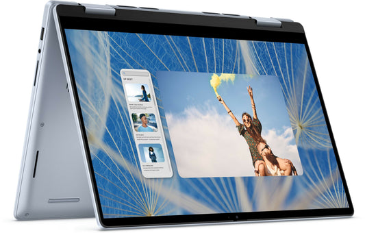Convertible Dell Inspiron 14 7440 2-en-1, Core 5-120U Hasta 5.0 GHz, RAM 8GB, SSD 512GB, 14" WUXGA Táctil, Windows 11 Home