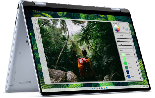Laptop Dell Inspiron 16 7640 2-en-1, Core Ultra 7-155H Hasta 4.8 GHz, RAM 16GB, SSD 1TB, LED 16" 2.5K Touchscreen, Windows 11 Home