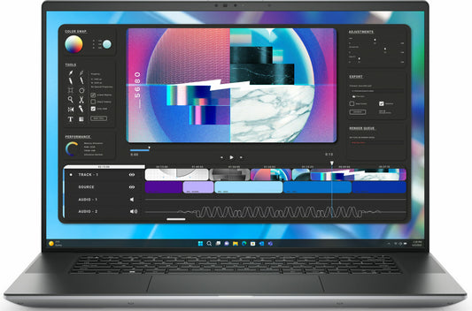 Laptop Workstation Dell Precision 16 5680 Mobile, Intel Core i5-13600H Hasta 4.8 GHz, RAM 16GB, SSD 256GB, LED 16" FHD+, Windows 11 Pro