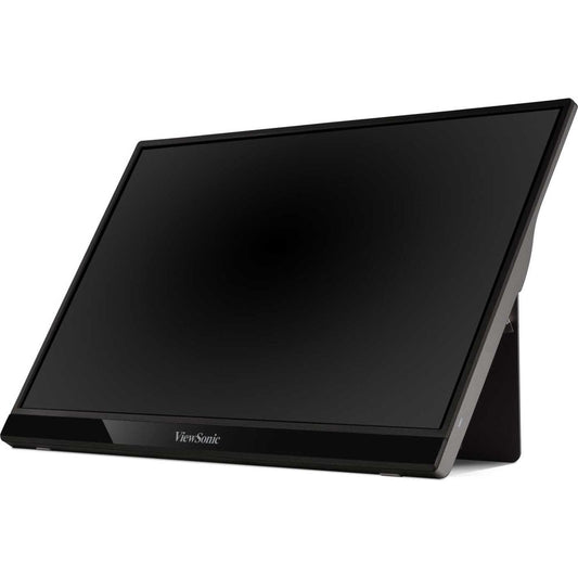 Monitor ViewSonic VG1655 Portable, 16" Full HD (1920x1080) con Panel IPS, USB-C, Mini-HDMI, Compatible con Windows, macOS, Chrome OS y Android. Peso: 0.99 kg + Premium Cover de REGALO