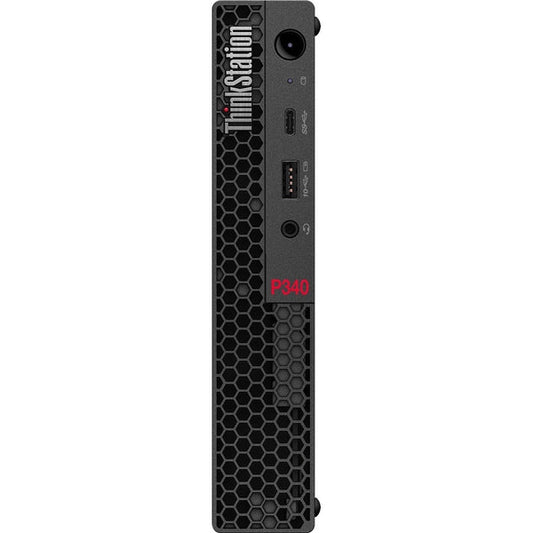Mini-PC Lenovo WorkStation ThinkStation P340 Tiny, Intel Core i9-10900T Hasta 4.9GHz, RAM 32GB, SSD 1TB, Video 4GB NVIDIA Quadro P1000, Windows 10 Pro