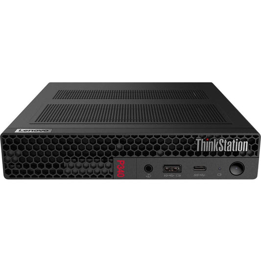 Mini-PC Lenovo WorkStation ThinkStation P340 Tiny, Intel Core i9-10900T Hasta 4.9GHz, RAM 32GB, SSD 1TB, Video 4GB NVIDIA Quadro P1000, Windows 10 Pro