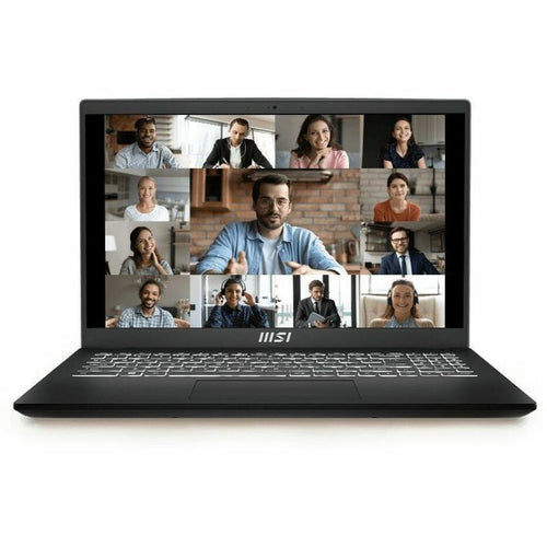 Laptop MSI Modern 15 B13M, Intel Core i7-1355U Hasta 5.0 GHz, RAM 16GB, SSD 512GB, LED 15.6" FHD, Peso 1.7 kg, W11Pro (Ultraligero)