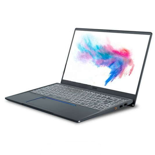 Laptop MSI Prestige 14 A10SC Studio-Creator, Intel Core i7-10510U Hasta 4.7 GHz, RAM 16GB, SSD 512GB, Video 4GB Nvidia GTX 1650 Max-Q, LED 14" UHD 4K 100% RGB, Windows 10 Pro