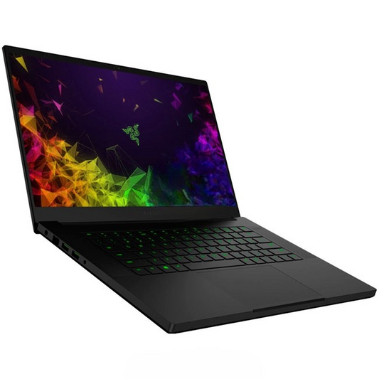 Laptop RAZER Blade 15 Gaming Deluxe, Core i7-10750H Hasta 5.0 GHz , RAM 16GB, SSD 512GB, Video 6GB NVIDIA GeForce GTX 1660Ti, LED 15.6" Full HD a 120Hz, 100% Black Aluminum, Windows 11 Home