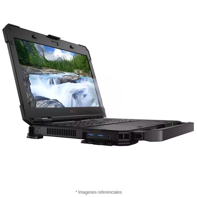Laptop Dell Latitude 5420 Rugged Touch, Core i7-8650U Hasta 4.2 GHz, RAM 16GB, SSD 256 GB, Video 4GB AMD Radeon RX 540, Wi-Fi, LED 14" Full HD Touch, Windows 10 Pro