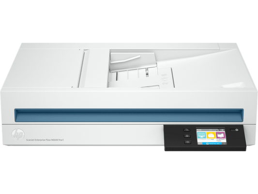 Scanner HP ScanJet Enterprise Flow N6600 fnw1 Para Empresas/ Formato A4 con ADF/ Duplex/ USB/ RJ45/ Wi-Fi/ Software OCR