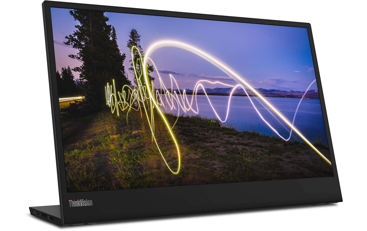 Monitor Lenovo ThinkVision M15 portatil, 15" Full HD (1920x1080), WLED, USB tipo C, 45% NTSC, Respuesta 6 ms, 250 cd/m², Peso 0.9 kg