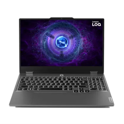 Laptop Lenovo LOQ (15'') Gaming, Intel Core i5-12450HX Hasta 4.4 GHz, RAM 24GB, SSD 512GB, Video 6GB NVIDIA RTX 3050, LED 15.6" Full HD a 144 Hz