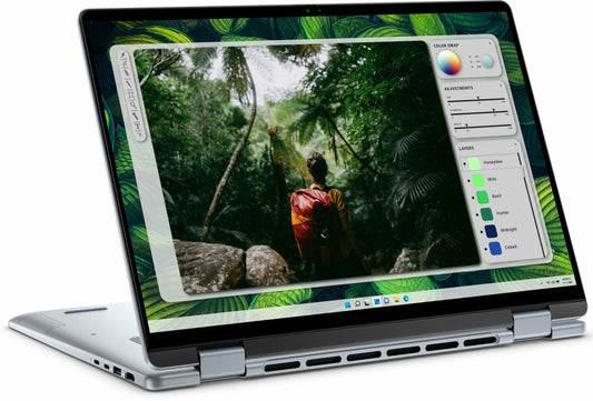 Laptop Dell Inspiron 16 7640 2-en-1, Core Ultra 7-155H Hasta 4.8 GHz, RAM 16GB, SSD 1TB, LED 16" 2.5K Touchscreen, Windows 11 Home