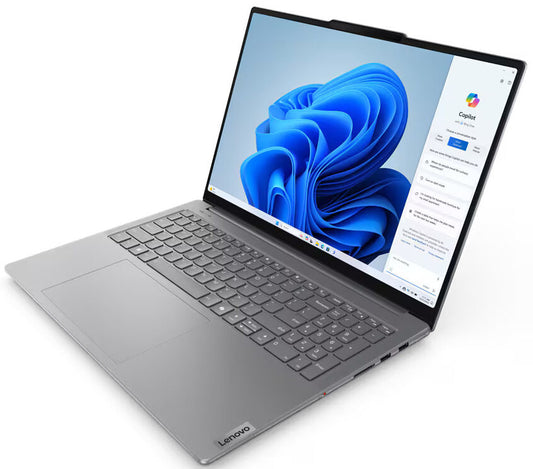 Laptop Lenovo Yoga Pro 9 (16IMH9), Intel Core Ultra 9 185H Hasta 5.1 GHz, RAM 32GB, SSD 1TB, 8GB NVIDIA GeForce RTX 4060, Mini-LED 16" 3.2K, Touch a 165Hz, 100% DCI-P3, Windows 11 Pro
