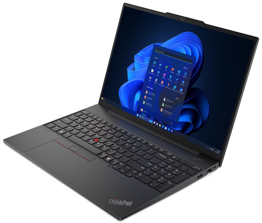 Laptop Lenovo ThinkPad E16 Gen 2, Ultra 7 155U Hasta 4.8 GHz, RAM 16GB, SSD 512GB, LED 16'' WUXGA, Windows 11 Pro
