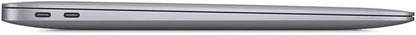 Laptop Apple MacBook Air 13, Chip M1 (8 Núcleos) con Neural Engine, RAM 8GB, SSD 256GB, Pantalla 13.3'' Gama de colores P3, TrueTone, Thunderbolt, Touch ID, Peso 1.2 kg, MacOS (Space Gray)