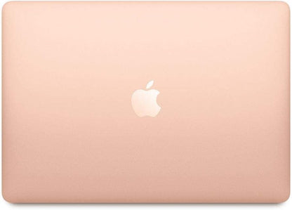 Laptop Apple MacBook Air 13, Chip M1 (8 Núcleos) con Neural Engine, RAM 8GB, SSD 256GB, Pantalla 13.3'' Gama de colores P3, TrueTone, Thunderbolt, Touch ID, Peso 1.2 kg, MacOS (Gold)