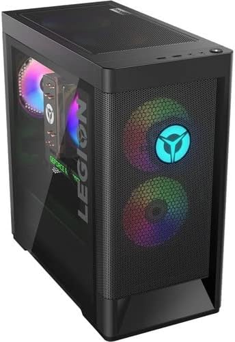 PC Lenovo Legion T5 26IAB7 Gaming, Core i7-12700 Hasta 4,9 GHz, RAM 32GB, SSD 1TB, 8GB NVIDIA GeForce RTX 3060Ti, Wi-Fi 6, Windows 11 Home