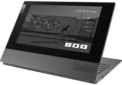 Laptop Lenovo ThinkBook Plus IML Doble Pantalla, Core i7-10510U 1.8GHz, RAM 16GB, SSD 512GB, LED 13.3" Full HD + 2da Pantalla 10.8" E Ink Full HD Touch, Windows 10 Pro