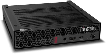 Mini-PC Lenovo Workstation ThinkStation P350 Tiny, Intel Core i9-11900T Hasta 4.9 GHz, RAM 32GB, SSD 1TB, Video 4GB NVIDIA Quadro P1000, Windows 11 Pro