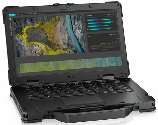 Laptop Dell Latitude 14 5430 Rugged, Intel Core i5-1145G7 Hasta 4.4 GHz, RAM 32GB, SSD 256GB. LED 14" FHD Touch, Wi-Fi + 4G LTE, Windows 11 Pro