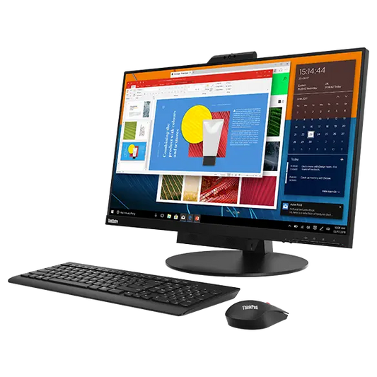 Monitor Lenovo ThinkCentre Tiny-in-One (27) QHD/ VoIP/ Webcam IR RGB 1080p/ altavoces/ 99% sRGB/ DisplayPort/ pivote 90º/ compatible con modelos Tiny