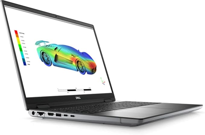 Laptop Dell Workstation Precision 7670, Intel Core i7-12850HX Hasta 4.8 GHz, RAM 32GB, SSD 512GB, Video 8GB NVIDIA Quadro RTX A2000, LED 16" FHD+, Windows 11 Pro