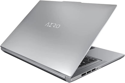 Laptop Gigabyte AERO 16 XE4 Creator Gaming, Intel Core i7-12700H Hasta 4.7 GHz, RAM 32GB, SSD 2TB, Video 8GB NVIDIA GeForce RTX 3070Ti, AMOLED 16" 4K UHD+, Windows 11 Pro