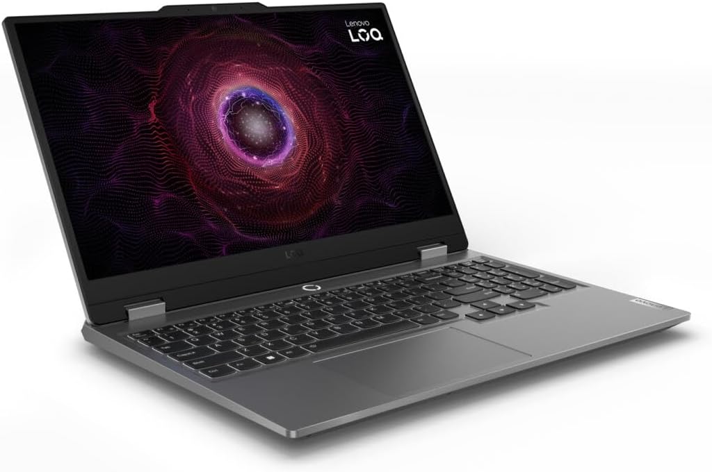 Laptop Lenovo LOQ 15ARP9 (15'') Gaming, AMD Ryzen 7 7435HS Hasta 4.5 GHz, RAM 24GB, SSD 512GB, 6GB NVIDIA GeForce RTX 4050, LED 15.6" FHD 144 Hz