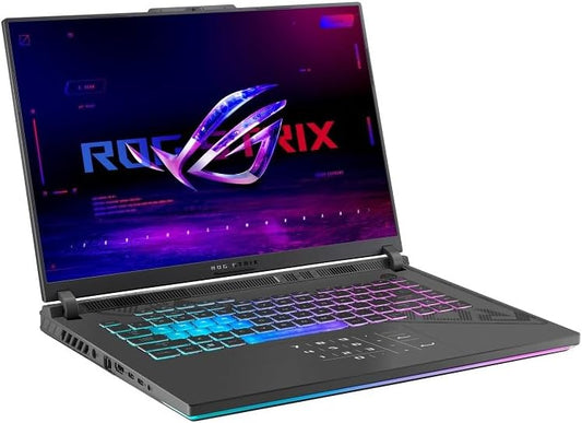 Laptop ASUS ROG Strix G16 - G614FM-WS Gaming, AMD Ryzen 9 9955HX Hasta 5.2 GHz, RAM 16GB, SSD 1TB, 8GB NVIDIA GeForce RTX 5060, 16" WUXGA de 165Hz, Windows 11 Home
