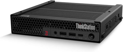 PC Lenovo WorkStation ThinkStation P3 Tiny, Intel Core i7-13700T Hasta 4.9 GHz, RAM 16GB, SSD 512GB, Video 4GB NVIDIA Quadro T400, Windows 11 Pro