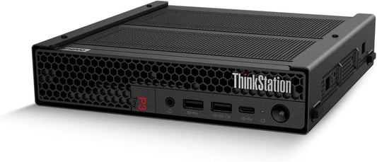 PC Lenovo WorkStation ThinkStation P3 Tiny, Intel Core i7-13700T Hasta 4.9 GHz, RAM 16GB, SSD 512GB, Video 4GB NVIDIA Quadro T400, Windows 11 Pro