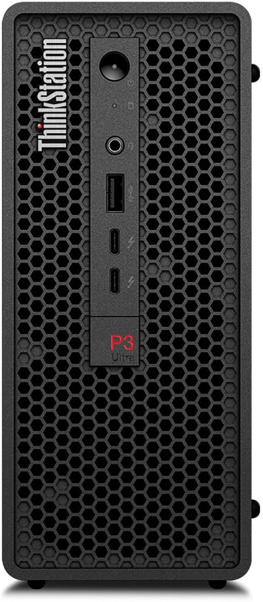 PC Lenovo Workstation ThinkStation P3 Ultra USFF, Intel Core i7-14700 Hasta 5.4 GHz, RAM 16GB, SSD 512GB, Video 4 GB NVIDIA Quadro T400, Windows 11 Pro