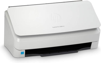 Scanner HP Scanjet Pro 2000 S2 con Alimentador de hojas, USB 3.0, Programación de trabajos recurrentes, Escaner a color de Doble Cara, Software OCR