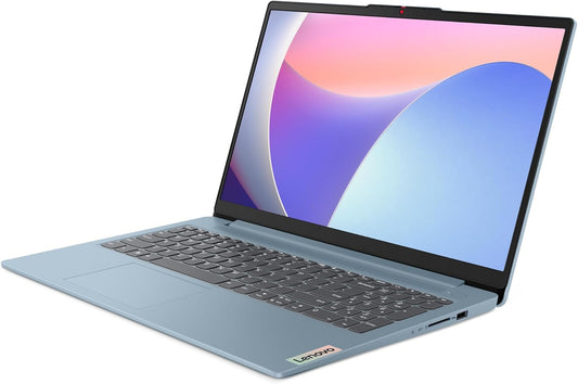 Laptop Lenovo IdeaPad Slim 3, Intel Core i3-N305 Hasta 3.8 GHz, RAM 8GB, SSD 512GB, LED 15.6" FHD