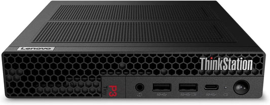 PC Lenovo WorkStation ThinkStation P3 Tiny, Intel Core i7-13700T Hasta 4.9 GHz, RAM 16GB, SSD 512GB, Video 4GB NVIDIA Quadro T400, Windows 11 Pro