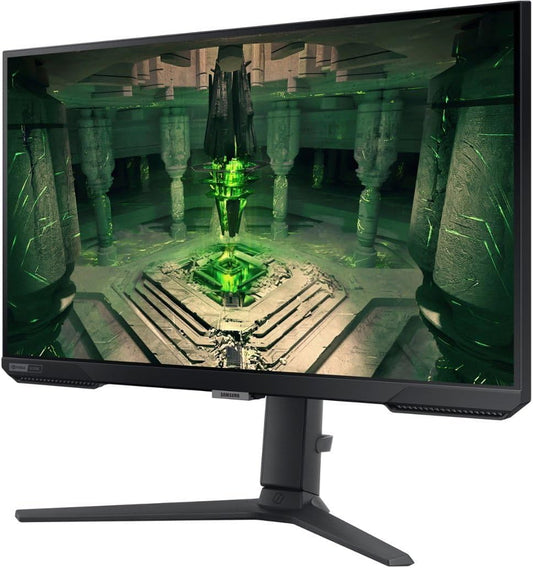 Monitor Samsung Gamer Odyssey G4 LS27BG402ENXGO de 27" IPS Full HD (1920x1080), Refresco de 240Hz, 1ms, HDMI, DP, audífono, EyeSaver, NVIDIA G-Sync / AMD FreeSync Premium, Pivot