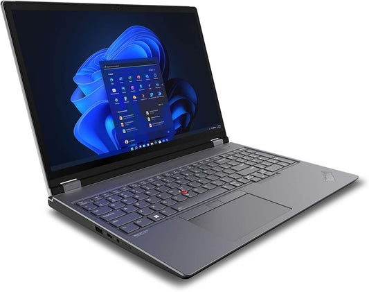 Laptop Lenovo Workstation ThinkPad P16 Gen1, Core i7-12800HX Hasta 4,8 GHz, RAM 16GB, Sólido SSD 512GB PCIe, Video 4 GB NVIDIA Quadro RTX A1000, Pantalla 16.0'' WQXGA, Windows 11 Pro