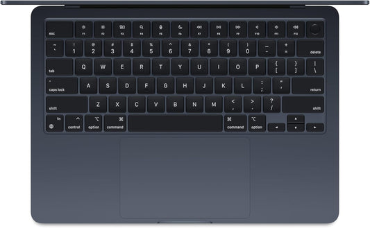 Laptop Apple MacBook Air 15.3, Chip M3, RAM 8GB, SSD 512GB, Pantalla Liquid Retina 15.3’’ (2880x1864), TrueTone, Touch ID, Peso 1.5 kg, MacOS (Midnight)