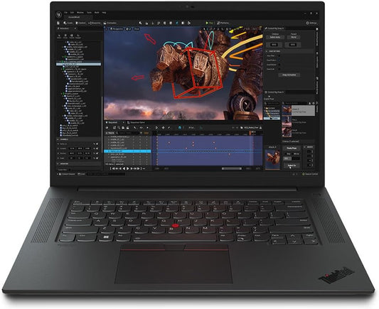 Laptop Lenovo ThinkPad P1 Gen 6, Core i7-13700H Hasta 5.0 GHz, RAM 16GB, SSD 512GB, 6GB NVIDIA Quadro RTX 1000, 16" WQXGA a 165 Hz, Windows 11 Pro